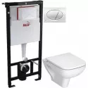 Комплект подвесной унитаз Vitra S20 5507B003-0101 + 77-003-009 + система инсталляции AlcaPlast AM101/11203:1RUSSETM71