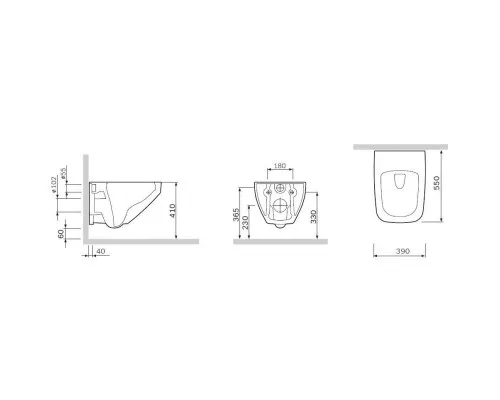 Заказать Комплект подвесной унитаз Am.Pm Inspire 2.0 C50A1700SC + система инсталляции Grohe 38772001 в магазине сантехники Santeh-Crystal.ru