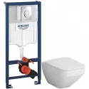 Комплект подвесной унитаз Am.Pm Inspire 2.0 C50A1700SC + система инсталляции Grohe 38721001 Комплект подвесной унитаз Am.Pm Inspire 2.0 C50A1700SC + система инсталляции Grohe 38721001