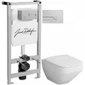 Комплект подвесной унитаз Am.Pm Inspire 2.0 C50A1700SC + система инсталляции Jacob Delafon E5504-NF + E4326-CP Комплект подвесной унитаз Am.Pm Inspire 2.0 C50A1700SC + система инсталляции Jacob Delafon E5504-NF + E4326-CP