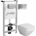 Комплект подвесной унитаз Am.Pm Inspire 2.0 C50A1700SC + система инсталляции Jacob Delafon E5504-NF + E4316-CP Комплект подвесной унитаз Am.Pm Inspire 2.0 C50A1700SC + система инсталляции Jacob Delafon E5504-NF + E4316-CP