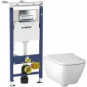Комплект подвесной унитаз Geberit Smyle Square 500.683.01.1 + система инсталляции Geberit 458.125.21.1 Комплект подвесной унитаз Geberit Smyle Square 500.683.01.1 + система инсталляции Geberit 458.125.21.1