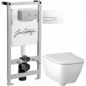 Комплект подвесной унитаз Geberit Smyle Square 500.683.01.1 + система инсталляции Jacob Delafon E5504-NF + E4326-00 Комплект подвесной унитаз Geberit Smyle Square 500.683.01.1 + система инсталляции Jacob Delafon E5504-NF + E4326-00