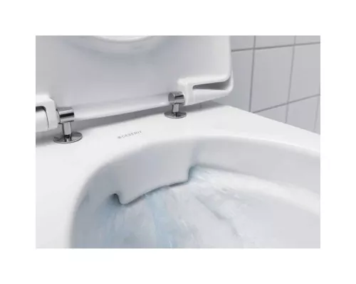 Купить Комплект подвесной унитаз Geberit Smyle Square 500.683.01.1 + система инсталляции Tece 9300302 + 9240921 в магазине сантехники Santeh-Crystal.ru