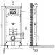 Заказать Комплект подвесной унитаз Ideal Standard Tesi Aquablade T007901 + T352701 + система инсталляции Jacob Delafon E24156-NF + E20859-7-BMT в магазине сантехники Santeh-Crystal.ru