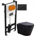 Комплект подвесной унитаз Esbano CLAVEL ESUPCLAVBM + система инсталляции Jacob Delafon E24156-NF + E20859-7-BMT Комплект подвесной унитаз Esbano CLAVEL ESUPCLAVBM + система инсталляции Jacob Delafon E24156-NF + E20859-7-BMT