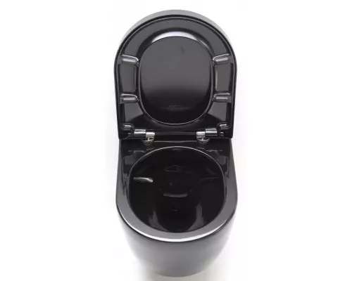 Приобрести Комплект подвесной унитаз SSWW CT2038BLACK + система инсталляции Jacob Delafon E24156-NF + E20859-7-BMT в магазине сантехники Santeh-Crystal.ru