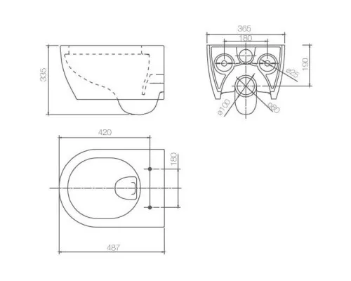 Приобрести Комплект подвесной унитаз SSWW CT2038BLACK + система инсталляции Jacob Delafon E24156-NF + E20859-7-BMT в магазине сантехники Santeh-Crystal.ru
