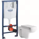 Комплект подвесной унитаз Orange C03-100W + система инсталляции Grohe 38772001 Комплект подвесной унитаз Orange C03-100W + система инсталляции Grohe 38772001