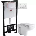 Комплект подвесной унитаз Orange C03-100W + система инсталляции AlcaPlast AM101/11203:1RUSSETM70 Комплект подвесной унитаз Orange C03-100W + система инсталляции AlcaPlast AM101/11203:1RUSSETM70