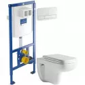 Комплект подвесной унитаз Orange C03-100W + система инсталляции Villeroy & Boch 92246100 + 92249068 Комплект подвесной унитаз Orange C03-100W + система инсталляции Villeroy & Boch 92246100 + 92249068