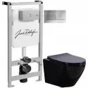 Комплект подвесной унитаз Esbano Azalea ESUPAZALB + система инсталляции Jacob Delafon E5504-NF + E4316-CP Комплект подвесной унитаз Esbano Azalea ESUPAZALB + система инсталляции Jacob Delafon E5504-NF + E4316-CP