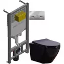 Комплект подвесной унитаз Esbano Azalea ESUPAZALB + система инсталляции Jacob Delafon E29025-NF + E29027-CP Комплект подвесной унитаз Esbano Azalea ESUPAZALB + система инсталляции Jacob Delafon E29025-NF + E29027-CP