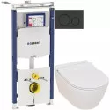Комплект подвесной унитаз Serel Smart SM25SL + система инсталляции Geberit 111.362.00.5 + 115.882.DW.1 Комплект подвесной унитаз Serel Smart SM25SL + система инсталляции Geberit 111.362.00.5 + 115.882.DW.1
