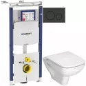 Комплект подвесной унитаз Vitra S20 5507B003-0101 + 77-003-009 + система инсталляции Geberit 111.362.00.5 + 115.882.DW.1