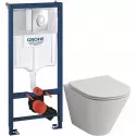 Комплект подвесной унитаз Grossman GR-4477S + система инсталляции Grohe 38721001 Комплект подвесной унитаз Grossman GR-4477S + система инсталляции Grohe 38721001