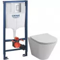 Комплект подвесной унитаз Grossman GR-4477S + система инсталляции Grohe 38772001 Комплект подвесной унитаз Grossman GR-4477S + система инсталляции Grohe 38772001