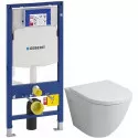 Комплект подвесной унитаз Grossman GR-4411 + система инсталляции Geberit 111.300.00.5