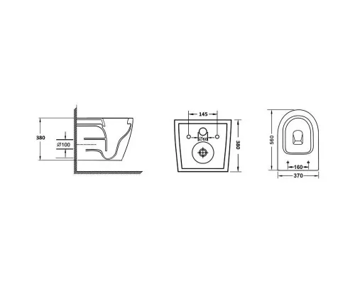 Заказать Комплект подвесной унитаз Grossman GR-4411 + система инсталляции Jacob Delafon E5504-NF + E4316-00 в магазине сантехники Santeh-Crystal.ru
