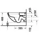 Купить Комплект подвесной унитаз Duravit Architec 45720900A1 + система инсталляции Geberit 458.125.11.1 в магазине сантехники Santeh-Crystal.ru