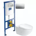 Комплект подвесной унитаз Duravit Architec 45720900A1 + система инсталляции Villeroy & Boch 92246100 + 92249061 Комплект подвесной унитаз Duravit Architec 45720900A1 + система инсталляции Villeroy & Boch 92246100 + 92249061