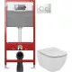 Заказать Комплект подвесной унитаз Ideal Standard Tesi T007901 + T352701 + система инсталляции Tece 9300302 + 9240921 в магазине сантехники Santeh-Crystal.ru