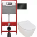 Комплект подвесной унитаз Serel Smart SM25SL + система инсталляции Tece 9300302 + 9240407 Комплект подвесной унитаз Serel Smart SM25SL + система инсталляции Tece 9300302 + 9240407