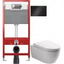 Комплект подвесной унитаз SSWW CT2038V + система инсталляции Tece 9300302 + 9240407 Комплект подвесной унитаз SSWW CT2038V + система инсталляции Tece 9300302 + 9240407