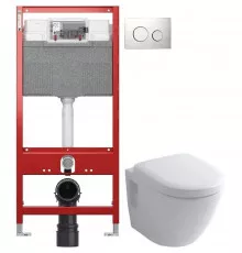 Комплект подвесной унитаз Toto NC CW762Y + VC100N + система инсталляции Tece 9300302 + 9240921