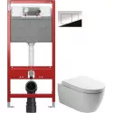 Комплект подвесной унитаз SSWW CT2038V + система инсталляции TECE 9300302 + 9240401 Комплект подвесной унитаз SSWW CT2038V + система инсталляции TECE 9300302 + 9240401