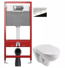 Комплект подвесной унитаз Santek Бореаль 1.WH30.2.205 + система инсталляции TECE 9300302 + 9240401