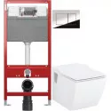 Комплект подвесной унитаз Creavit Trend TP324-11CB00E-0000 + KC2303.01.0000E + система инсталляции Tece 9300302 + 9240401 Комплект подвесной унитаз Creavit Trend TP324-11CB00E-0000 + KC2303.01.0000E + система инсталляции Tece 9300302 + 9240401