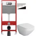Комплект подвесной унитаз Am.Pm Inspire 2.0 C50A1700SC + система инсталляции Tece 9300302 + 9240401 Комплект подвесной унитаз Am.Pm Inspire 2.0 C50A1700SC + система инсталляции Tece 9300302 + 9240401