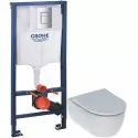 Комплект подвесной унитаз Geberit iCon 500.784.01.1 + система инсталляции Grohe 38772001