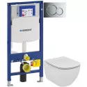 Комплект подвесной унитаз Ideal Standard Tesi Aquablade T007901 + T352701 + система инсталляции Geberit 111.300.00.5 + 115.770.21.5 + 111.815.00.1