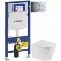 Комплект подвесной унитаз Teka Nexos 117320001 + система инсталляции Geberit 111.300.00.5 + 115.770.21.5 + 111.815.00.1