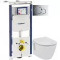 Комплект подвесной унитаз Ideal Standard Connect Space E804601 + E772401 + система инсталляции Geberit 111.362.00.5 + 115.770.21.5