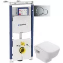 Комплект подвесной унитаз Jacob Delafon Struktura EDF102-00 + E4272-00 + система инсталляции Geberit 111.362.00.5 + 115.770.21.5