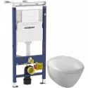 Комплект подвесной унитаз Jacob Delafon Presquile E4440-00 + система инсталляции Geberit 458.125.11.1