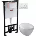 Комплект подвесной унитаз Jacob Delafon Presquile E4440-00 + система инсталляции AlcaPlast AM101/11203:1RUSSETM70