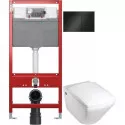 Комплект подвесной унитаз Jacob Delafon Escale E1306-00 + система инсталляции Tece 9300302 + 9240407