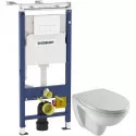 Комплект подвесной унитаз Jacob Delafon Patio EDV102-00 + E70021-00 + система инсталляции Geberit 458.125.11.1