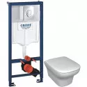 Комплект подвесной унитаз Jacob Delafon Vox EDM102-00 + E20142-00 + система инсталляции Grohe 38721001