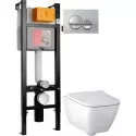 Комплект подвесной унитаз Geberit Smyle Square 500.683.01.1 + система инсталляции Jacob Delafon E33131RU-NF + E20859-CP-MTC Комплект подвесной унитаз Geberit Smyle Square 500.683.01.1 + система инсталляции Jacob Delafon E33131RU-NF + E20859-CP-MTC