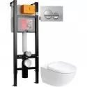 Комплект подвесной унитаз Duravit Architec 45720900A1+ система инсталляции Jacob Delafon E33131RU-NF + E20859-CP-MTC Комплект подвесной унитаз Duravit Architec 45720900A1+ система инсталляции Jacob Delafon E33131RU-NF + E20859-CP-MTC