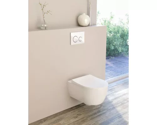 Заказать Комплект подвесной унитаз Geberit iCon 500.784.01.1 + система инсталляции Villeroy & Boch 92246100 + 92249061 в магазине сантехники Santeh-Crystal.ru
