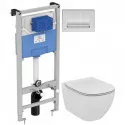Комплект подвесной унитаз T355101 + система инсталляции  R020467 + R0108AA Ideal Standard Prosys Tesi T355101PTR0108AA