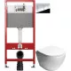 Купить Комплект подвесной унитаз SantiLine SL-5005 + система инсталляции Tece 9400412 в магазине сантехники Santeh-Crystal.ru
