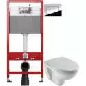 Комплект подвесной унитаз Jacob Delafon Patio E4187-00 + E70021-00 + система инсталляции Tece 9400412