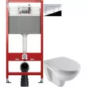 Комплект подвесной унитаз Jacob Delafon Patio EDV102-00 + E70021-00 + система инсталляции Tece 9400412